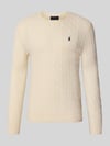 Polo Ralph Lauren Regular Fit Pullover aus Woll-Kaschmir-Mix Ecru