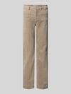 Christian Berg Woman Cordhose mit aufgesetzten Leistentaschen Stein