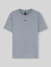 BOSS Green Slim Fit Sport-T-Shirt mit Label-Print Modell 'TS_Active' Rauchblau