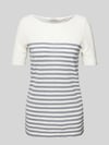 Marc O'Polo Regular Fit T-Shirt aus reiner Baumwolle Rauchblau