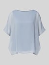 s.Oliver BLACK LABEL Loose Fit Top aus Viskose-Mix Rauchblau