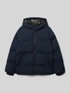 JACK & JONES Kurtka pikowana o kroju regular fit z kapturem model ‘Kaito’ Granatowy