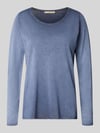 Smith and Soul Longsleeve met ronde halsuitsnijding Marineblauw