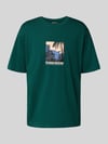 ONLY & SONS Relaxed Fit T-Shirt aus reiner Baumwolle Modell 'BEANE' Dunkelgruen