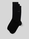 JOOP! COLLECTION Socken aus Baumwoll-Mix im 3er-Pack Black