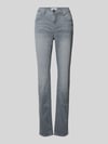 Brax Slim Fit Jeans mit 5-Pocket-Design Modell 'Mary' Hellgrau