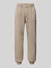 PEGADOR Sweatpants mit elastischem Bund Graphit