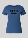 Tom Tailor Denim t-shirt o kroju regular fit z czystej bawełny Niebieski melanż
