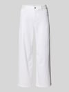 ANGELS Caprijeans mit elastischem Bund Modell 'Linn' Weiss