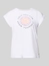 G.I.G.A. DX T-Shirt mit Statement-Print Weiss
