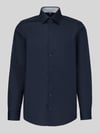 OLYMP Level 5 Slim Fit Businesshemd mit Kentkragen Marine