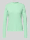 s.Oliver RED LABEL Slim fit shirt met lange mouwen met viscose Lichtgroen