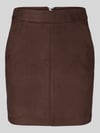 VERO MODA Ausgestellter Mini-Rock aus reiner Baumwolle Modell 'DONNADINA' Schoko