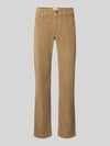 Brax Straight Fit Cordhose aus Baumwoll-Mix Modell 'Mythos Flex Cord' Beige Melange