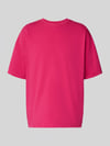 American Vintage T-Shirt mit geripptem Rundhalsausschnitt Modell 'FIZVALLEY' Altrosa