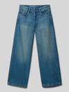 Garcia Wide leg jeans in 5-pocketmodel, model 'Marall' Middengrijs
