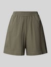 Soyaconcept Regular Fit Bermudas mit elastischem Bund Modell 'CISSIE' Schilf