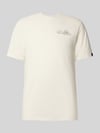 JACK & JONES T-shirt z nadrukiem z napisem model ‘HYDRA PHOTO’ Złamany biały