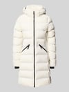 Superdry Regular Fit Mantel in Stepp-Optik Modell 'City' Offwhite