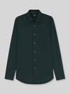BOSS Koszula o kroju slim fit z mieszanki bawełny, koszula biznesowa model 'HANK' Butelkowy zielony
