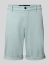 Tom Tailor Denim Regular fit bermuda's van katoenmix Lichtblauw