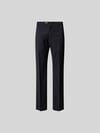 Filippa K Regular fit stoffen broek van wolmix Marineblauw