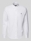 Polo Ralph Lauren Slim Fit Freizeithemd aus reiner Baumwolle Weiss