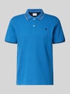 Champion Slim Fit Poloshirt mit Label-Stitching Ocean