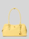 Lauren Ralph Lauren Henkeltasche aus echtem Rindsleder GELB