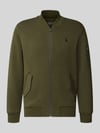 Polo Ralph Lauren Regular Fit Sweatjacke aus Baumwoll-Mix Oliv