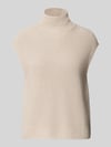 Marc O'Polo Strickpullunder mit Mock Neck Stein