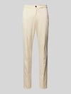 Tommy Hilfiger Slim fit chino met paspelzakken, model 'CHELSEA' Offwhite