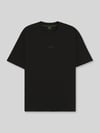 BOSS Green t-shirt o kroju relaxed fit z czystej bawełny model 'TEE 10' Czarny