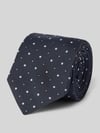 BOSS Krawatte aus Seiden-Mix Modell 'H-Tie 6 CM-262' Marine