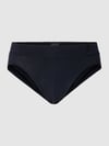 SCHIESSER Slip met sierstiksels Zwart