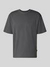 Blend Oversized T-Shirt Modell 'FISHER' Dunkelgrau
