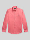 Polo Ralph Lauren Regular Fit Freizeithemd aus reiner Baumwolle Bordeaux