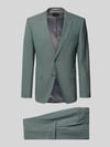 BOSS Slim Fit Anzug aus Schurwoll-Mix Modell 'H-HUGE-2Pcs-253' Dunkelgruen