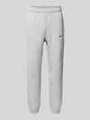 Champion sweatpants met labelstitching model 'ICONS' Lichtgrijs gemêleerd