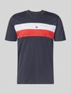 Christian Berg Men T-shirt o kroju regular fit z okrągłym dekoltem Granatowy