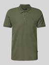 Matinique Koszulka polo o kroju regular fit z krótką listwą guzikową model ‘poleo’ Średniobrązowy