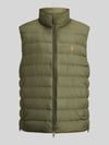 Polo Ralph Lauren regular fit bodywarmer met gestikt logo Olijfgroen