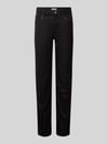 Christian Berg Woman Slim Fit Jeans mit Eingriff- und Gesäßtaschen Black