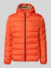 MCNEAL Steppjacke mit Kapuze und Reißverschluss Orange