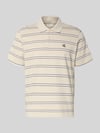 Calvin Klein Jeans koszulka polo o kroju regular fit z wyhaftowanym logo Beżowy