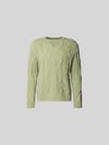 Closed Wollpullover in Strick-Optik Mint