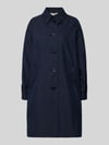 s.Oliver RED LABEL Regular Fit Trenchcoat aus Baumwoll-Mix Marine