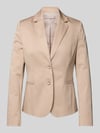 Christian Berg Woman Selection Regular Fit Blazer mit Reverskragen und Paspeltaschen Taupe