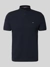 HECHTER PARIS Regular Fit Poloshirt mit Stehkragen Marine