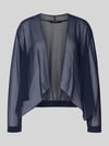 Vera Mont Jacke aus Chiffon in offener Passform Dunkelblau